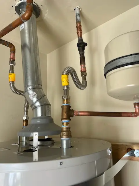 Water heater installation and plumbing repair in Arcata